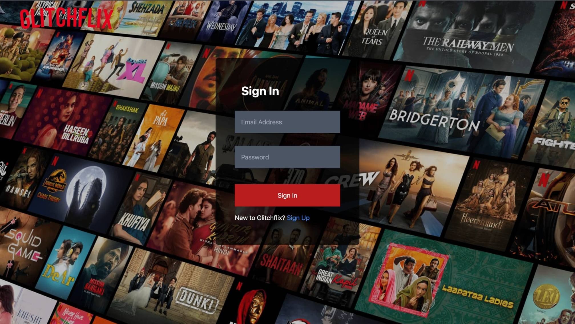 GlitchFlix GPT